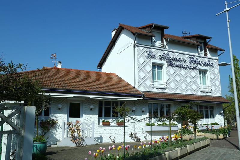 Hôtel Restaurant Maison Blanche Rungis Exterior foto