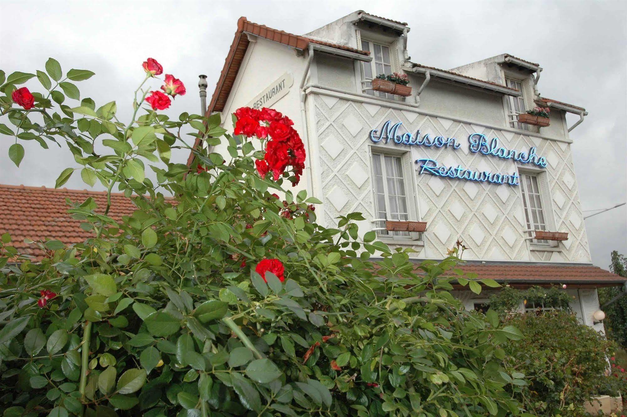 Hôtel Restaurant Maison Blanche Rungis Exterior foto